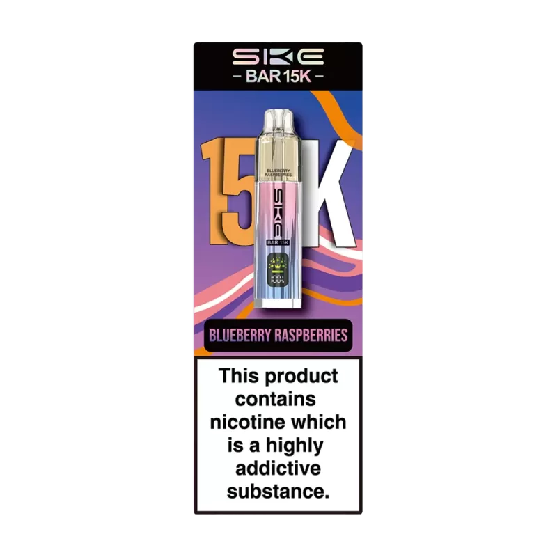 SKE Bar 15K Prefilled Pod Kit - Blueberry Cherry Cranberry - Image 3
