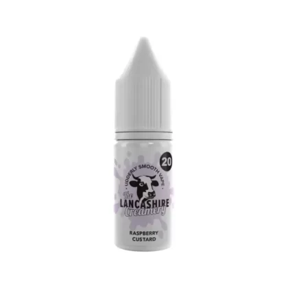 Raspberry Custard Nic Salt By The Lancashire Creamery - 10mg
