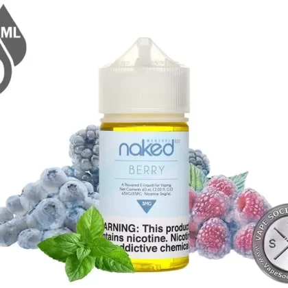 Berry Naked 100 Menthol 60ml