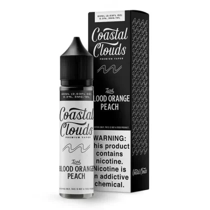 Coastal Clouds – Iced Blood Orange Peach 60ml
