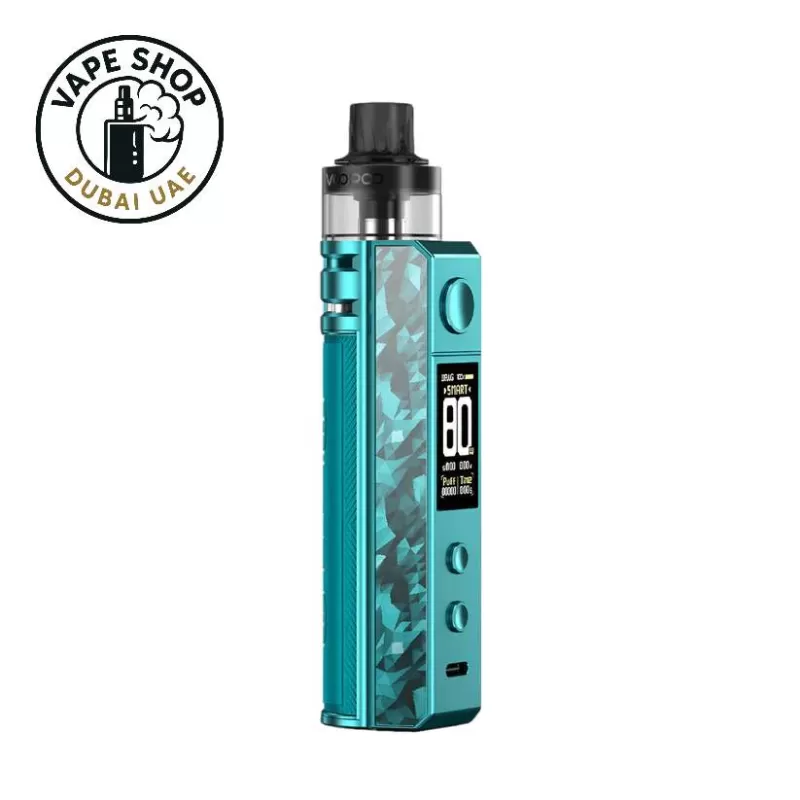 VOOPOO DRAG H80S Kit 80W Vape Kit Pod System in Dubai - Black, Brown (A4FEB7) - Image 2