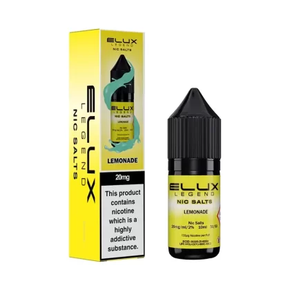 Elux Legend Lemonade Nic Salt e-Liquid - Vapestreams Co