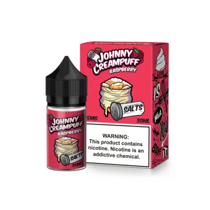 Salts Raspberry 30ml E-Juice | Johnny Creampuff