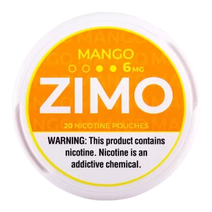 Mango ZIMO Pouches - Nicotine#6mg>8mg~Size#Single>5 Pack