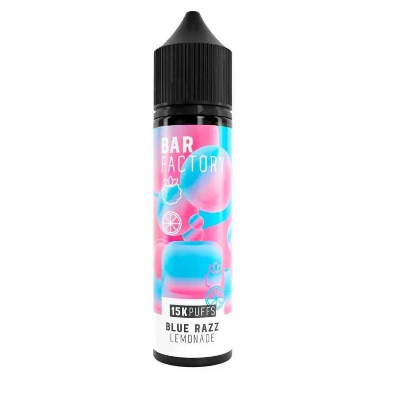 Bar Factory Blue Razz Lemonade 50ml Short Fill E-Liquid