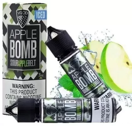 ICED APPLE BOMB – VGOD E-LIQUID – 60ML ( 3MG-6MG-12MG-18MG ) - Vape Product, Vape Product