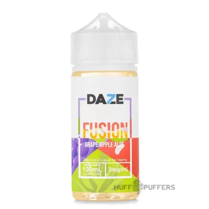 Daze Fusion – Grape Apple Aloe 100mL - Nicotine Strength#0mg>3mg>6mg