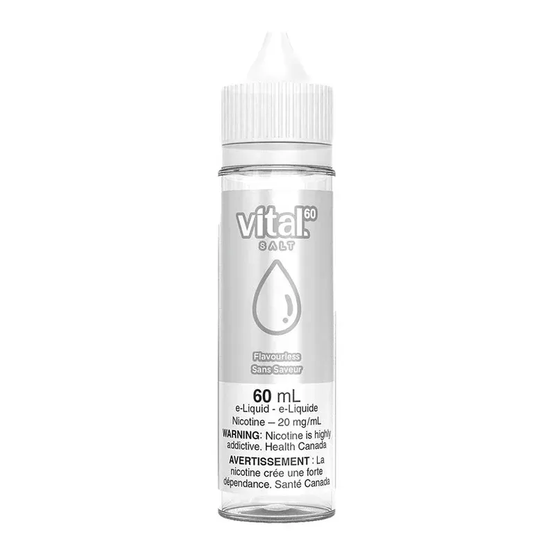 Vital Salt Nic E-Liquid – Flavourless 60ml