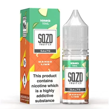 SQZD Salt E-Liquid Mango Lime 10ml