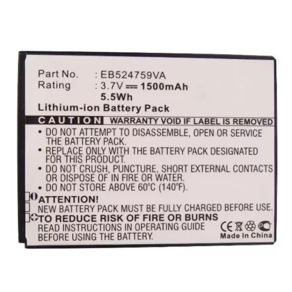 Batteries N Accessories BNA-WB-L3110 Cell Phone Battery – Li-Ion, 3.7V, 1500 mAh, Ultra High Capacity Battery – Replacement for AT&T EB524759VA Battery