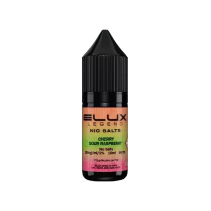 Cherry Sour Raspberry Nic Salt by Elux Legend – 10ml E-liquid