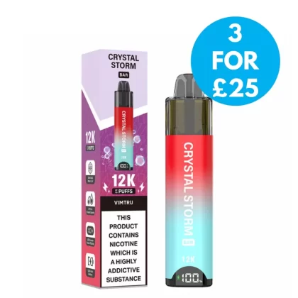 Crystal Storm Bar 12k Prefilled Pod Kit - Vape Co