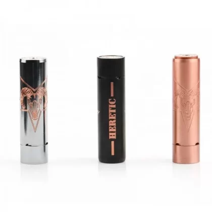Viiking Heretic Mechanical 3.5 mm TC Mod Battery - Silver