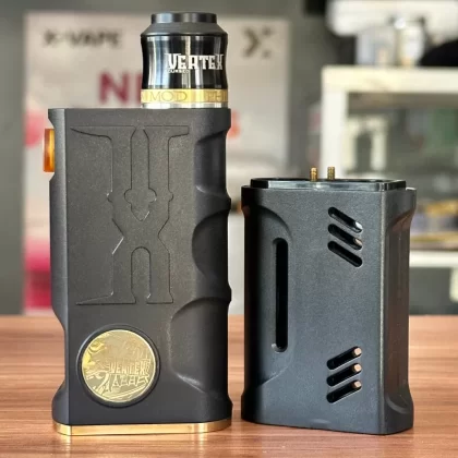 Vertex Mechanical Box Mod with booster 1:1 (parallel configuration) - Mod Only