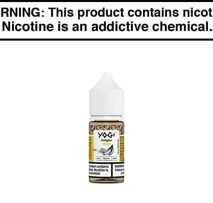 BANANA ICE BY YOGI DELIGHTS SALT 30ML - Vapejuice