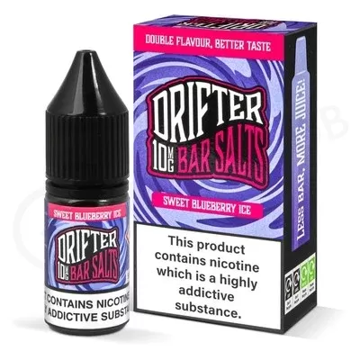Sweet Blueberry Ice Nic Salt E-Liquid by Drifter Bar Salts - Ecigpremium