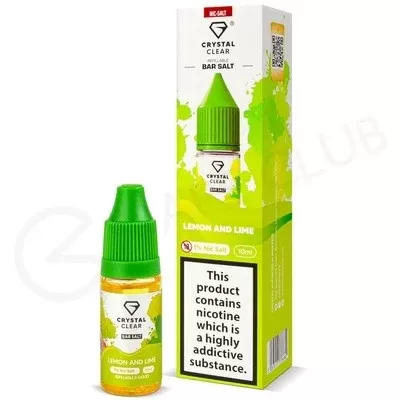 Lemon & Lime Nic Salt E-Liquid by Crystal Clear - Ecigpremium