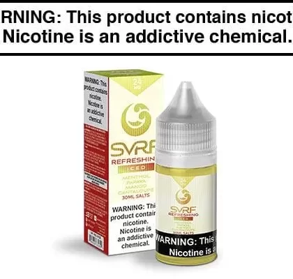REFRESHING ICED BY SVRF SALT 30ML - Vapejuice