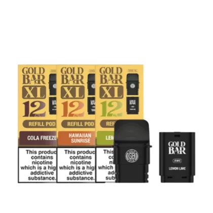 Gold Bar XL Prefilled Replacement Pods