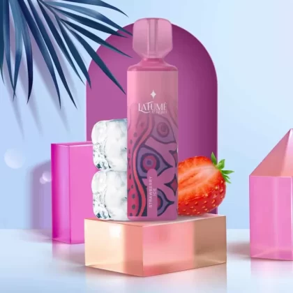 La Fume Aurora – Strawberry Ice - La Fume / Ice / Aromastoffe / Nikotin / Glycerin / Nikotinsalz / 2-isopropyl-N,2,3 -trimethylbutyramide / ca. 600 / 380 mAh / 20mg/ml