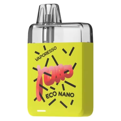 Vaporesso Eco Nano Vape Pod Kit - Colors#Black Truffle>Universal Grey>Phantom Blue>Sakura Pink>Sunrise Orange>Sunset Gold>Sparking Purple>Midnight Black>Ivory White>Foggy Blue>Summer Yellow>