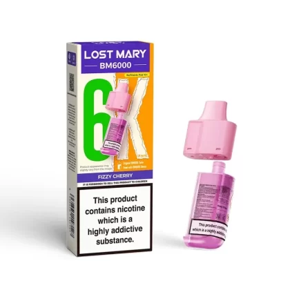 Lost Mary BM6000 Fizzy Cherry Pods