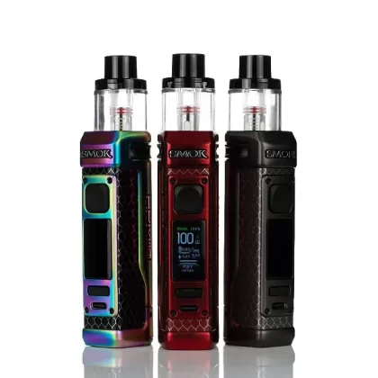 SMOK RPM 100 100W Pod Mod Kit - External Battery - Matte Blue