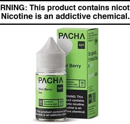 KIWI BERRY ICE BY PACHAMAMA SALTS 30ML - Vapejuice