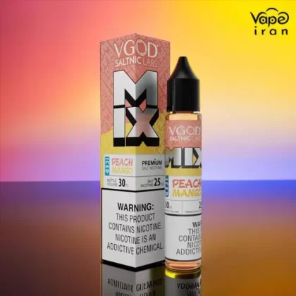 Vgod Mix Iced Peach Mango - (Saltnic); Vape Product, Vape Product; Vape Product