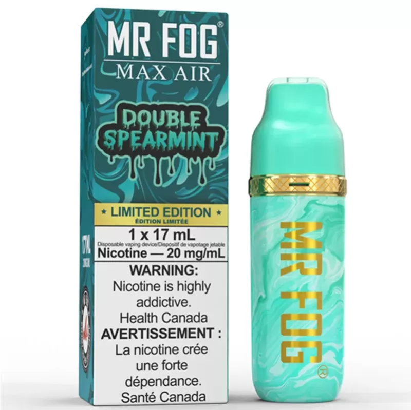 MR FOG MAX AIR MA8500 Disposable Vape – Double Spearmint