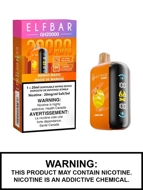 Mango Magic Elf Bar GH20000 Disposable Vape