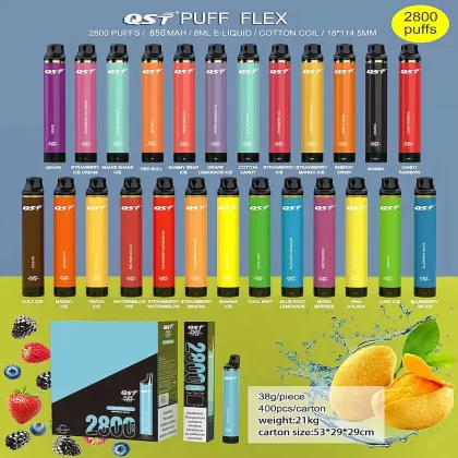 QST Puff Flex 2800 Compact Disposable Vape Pen - Vapeq10