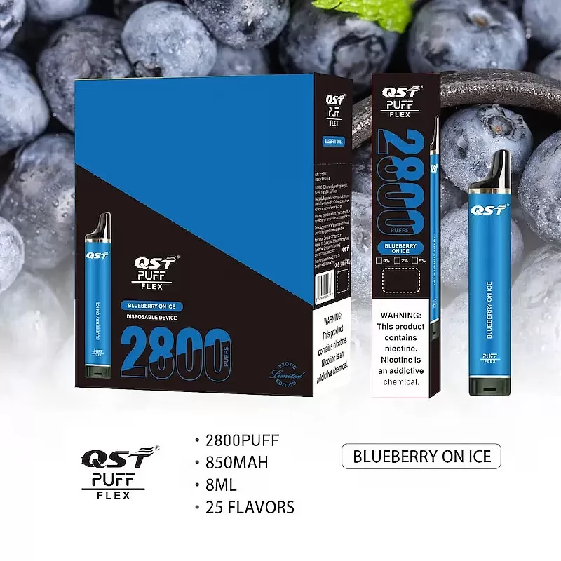 QST Puff Flex 2800 Compact Disposable Vape Pen - Vapeq10 - Image 2