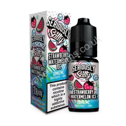 Doozy Seriously Fusionz Strawberry Watermelon Ice Nic Salt E-Liquid - Vapestreams Co