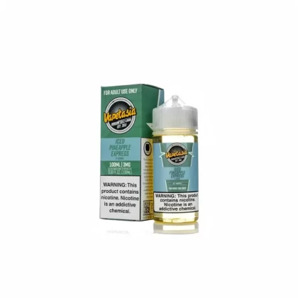 Vapetasia – ICED Pineapple Express – 100ml Menthol E-Liquid