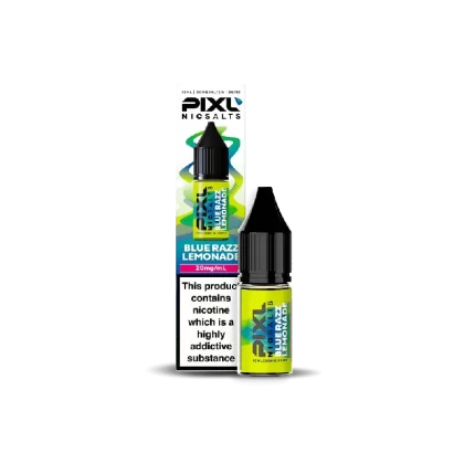 PIXL Nic Salt E-Liquid Blue Razz Lemonade 10ml - Nicotine Strength#20mg>10mg (364890)
