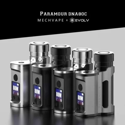 Paramour SBS DNA80C Full Silver – Mechvape X Evolv