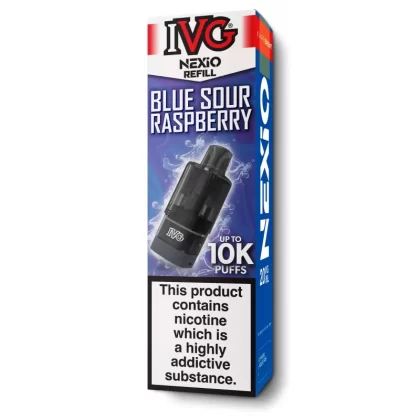 Blue Sour Raspberry Nexio Refill Pod by IVG - 20 mg/ml