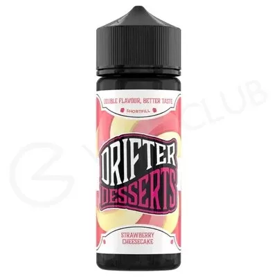 Strawberry Cheesecake Shortfill E-Liquid by Drifter Desserts 100ml