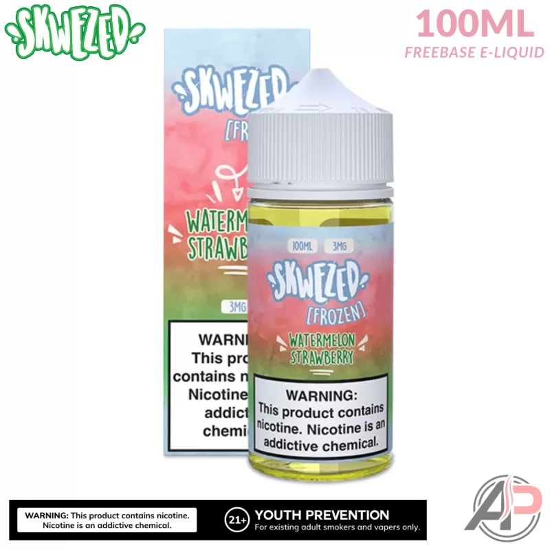 Skwezed Frozen Watermelon Strawberry Sweet Summer E-Liquid 100mL