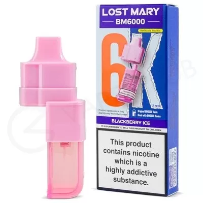 Blackberry Ice Lost Mary BM6000 Refill Pack - Ecigpremium