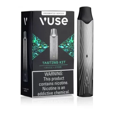 Vuse Alto Prismatic Series Tasting Kit - Aqua Frost Menthol, Dusk Glow + Golden Spark