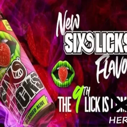 Berried Alive by Six Licks 100ml + FREE NIC SHOTS