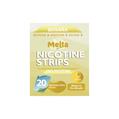 Banana Melta Nicotine Strips - Vapeshop Co