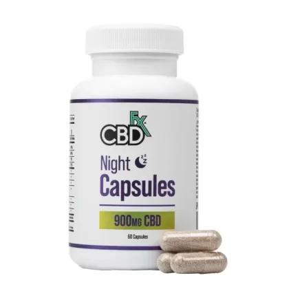CBDfx – CBD + CBN Night Capsules For Sleep – 900mg