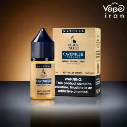 Black Note Cavendish - (Saltnic); Vape Product, Vape Product; Vape Product