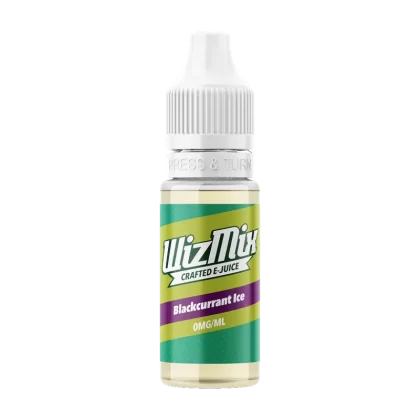 Wizmix Blackcurrant Ice - 10ml - Vape Product, Vape Product (661F0D)