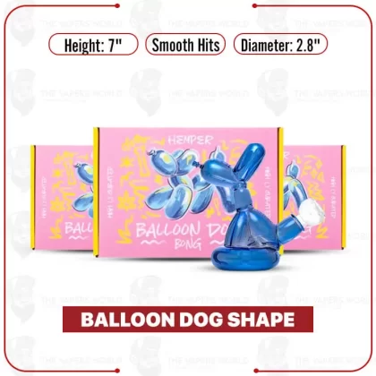 Hemper 5.5″ Balloon Dog Bong - Thevapersworld