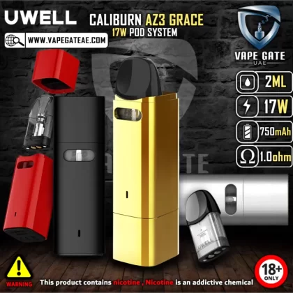 UWELL CALIBURN AZ3 GRACE 17W POD SYSTEM - Silver