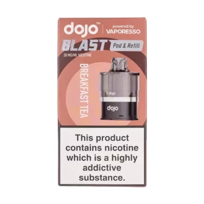 Vaporesso Dojo Blast 6000 20mg Prefilled Pods – Breakfast Tea